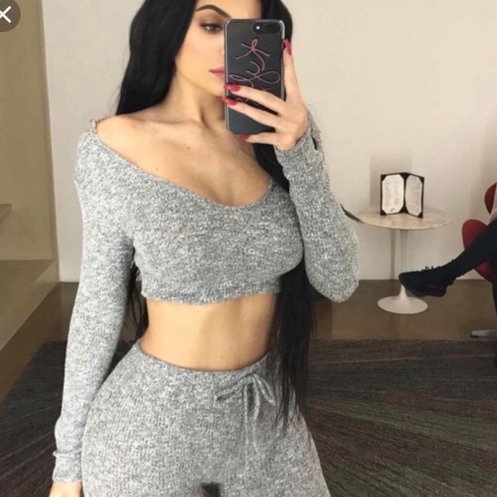 WANDERLUST FASHION HEATHER GREY SET
